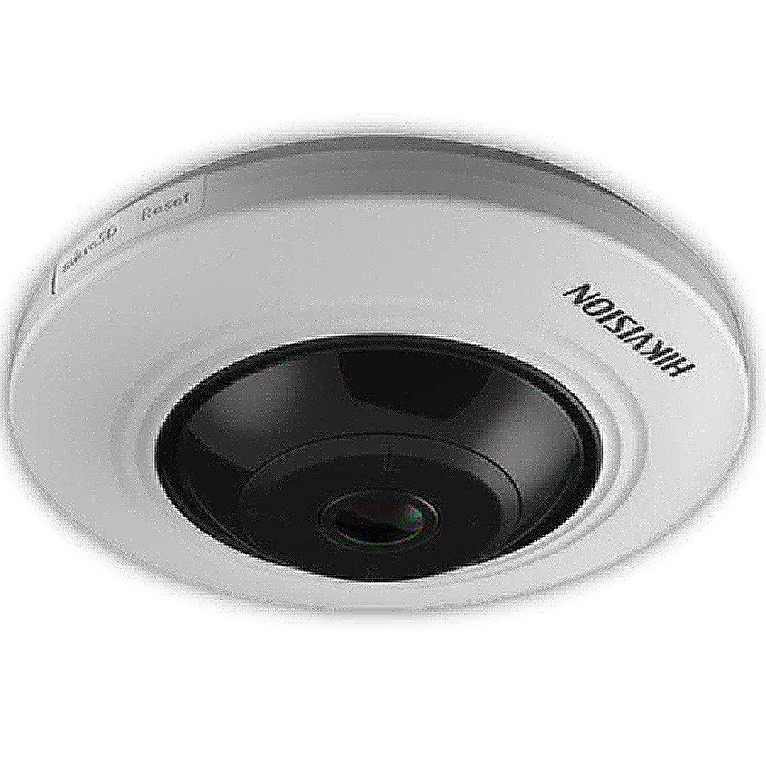 Camera toàn cảnh dạng mắt cá Fisheye IP HIKVISION DS-2CD2955FWD-IS 5.0 Megapixel, EXIR 10m, Góc nhìn 360 độ