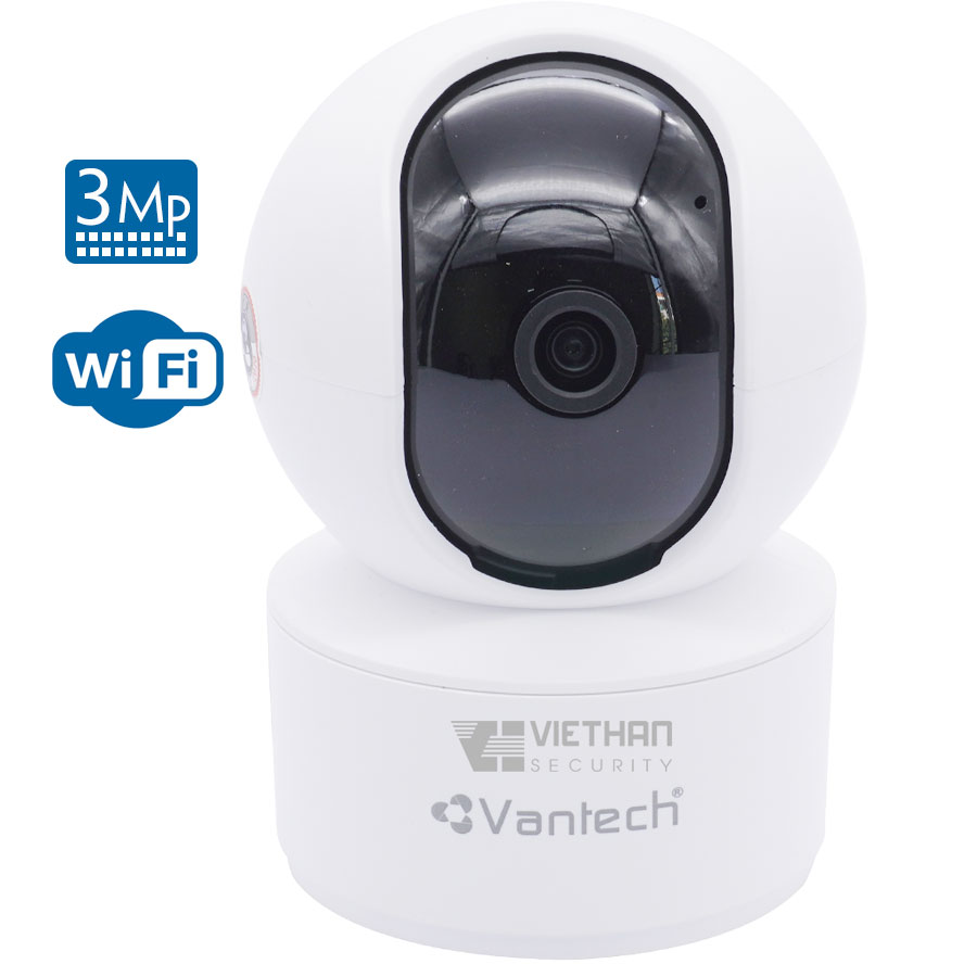 Camera wifi robot Vantech V2010B 3.0 Megapixel, đàm thoại 2 chiều, báo động qua điện thoại