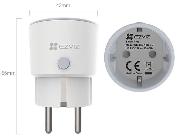 Ổ cắm điện thông minh EZVIZ T30-10A-EU