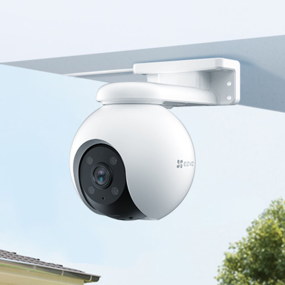 Camera không dây wifi  Ezviz H8 3MP 2K, đàm thoại 2 chiều, phát hiện và cảnh báo chủ động