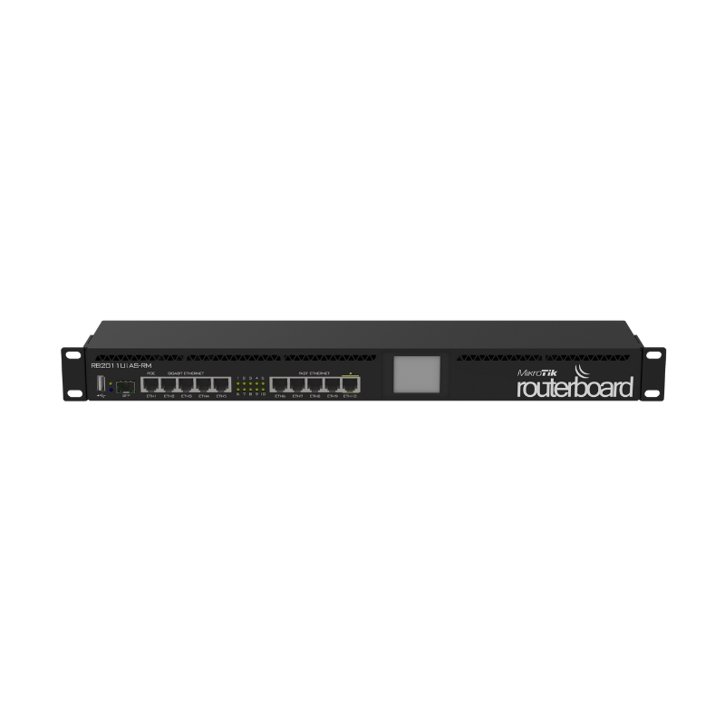 MikroTik RB2011UiAS-RM, Thiết bị cân bằng tải Router chịu tải 150 user